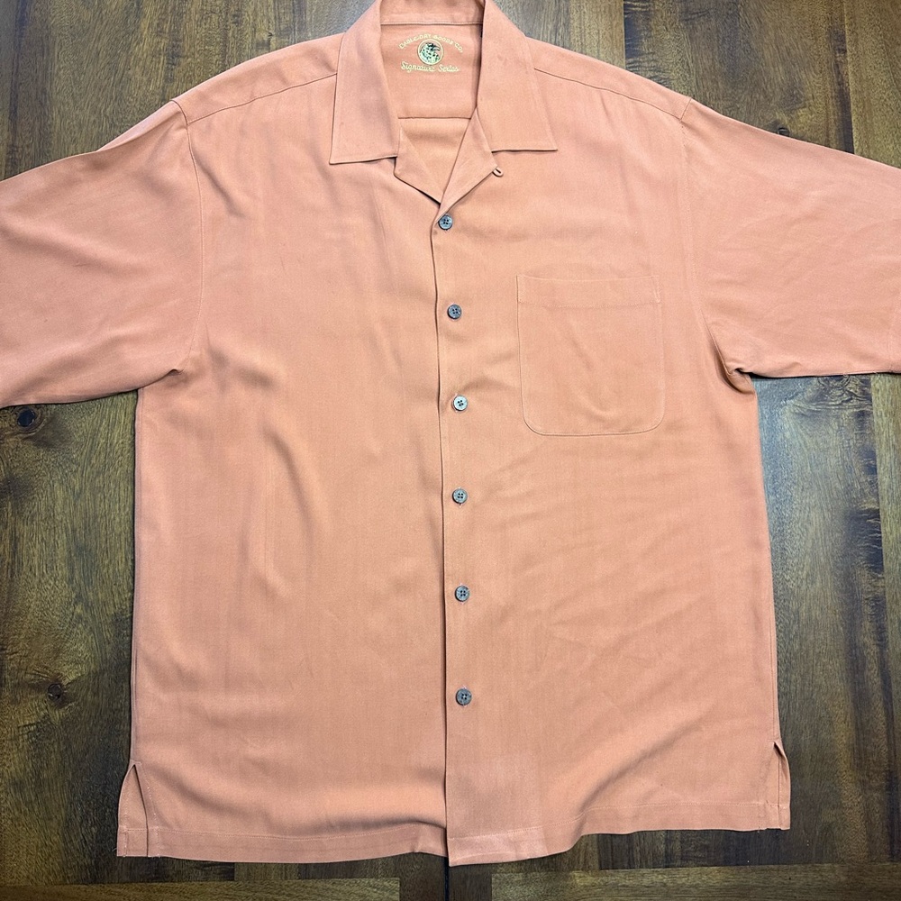 Eagle Dry Goods Co. Signature Series 100% Silk Short Sleeve | Mens M | NWOT